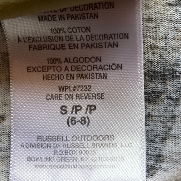 Russell Outdoors Cammo Shirt Sz S(6-8) - Picture 5 of 5